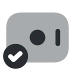 Money Tick SVG Icon
